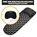 HoneyBull Sleeping Pad | HoneyBull Lightweight Comfortable Sleep Mat Perfect for Camping and Traveling | Inflates in Just 1 Minute (Black)