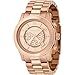 Michael Kors Watches Men's Rose Gold Oversize Runway Watch