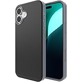 ZAGG SoHo Snap Case for iPhone 16 Plus - MagSafe Compatible, 10ft Drop Protection, Graphene-Infused, Wireless Charging, Eco-Friendly, Two-Tone Design, Black