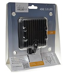 Hella 357103002 ValueFit 4 Square 1.0 LED Close