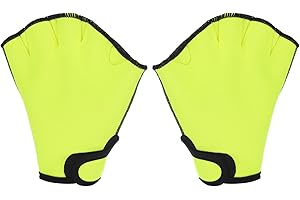 PATIKIL Webbed Swim Gloves, Unisex Swimming Resistance Gloves Water Resistance Training Accessories for Swimming and Diving