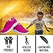 Kids Athletic Tennis Shoes - Little Kid Sneakers with Girl and Boy Sizes Fucshia Size 4 Big Kid (Fucsia - 36) 4.5 M US
