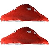 STOBOK Kids Mushroom Hat Costume Funny Party Headdress for Children Role Play Photo Props Bright Color Soft Material