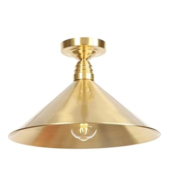 Antique Brass Ceiling Light Bar Counter Pendant Light With