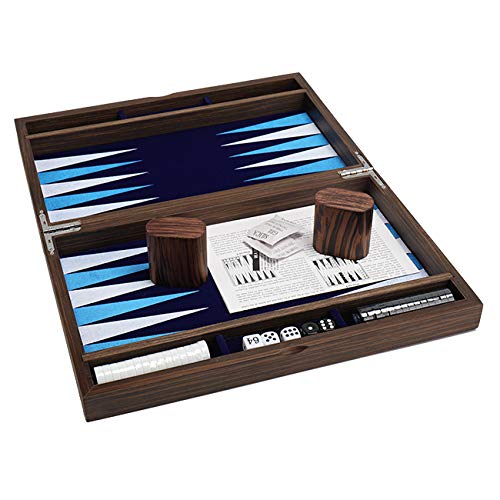 HOLYKING Top Backgammon Set Classic Board Games Case Acrylic Chess Pieces Best Strategy for Adults and Kids