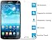 PThink 0.3mm Ultra-Thin Tempered Glass Screen Protector for Samsung Galaxy Mega 6.3''/i9200 with 9H Hardness/Perfect Anti-Scratch/Fingerprint & Water & Oil Resistant (Samsung Galaxy Mega 6.3''/i9200)