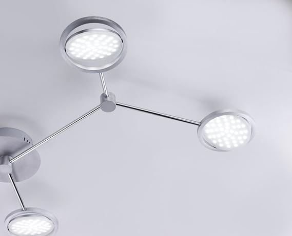 Warmweiss Paul Neuhaus 8155 95 Q Orbit 5 Flammiger Smart Home Alexa Fahiger Spot Tageslichtweiss