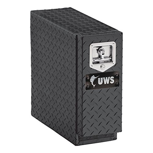 Uws Ec20052 22 Inch Gloss Black Aluminum Truck Bed Tool Box With 5