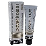 Redken Cover Fusion Low Ammonia Hair Color for Unisex, 2AN Natural Ash, 2.1 Ounce