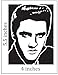 Elvis Presley the King Cut Vinyl Decal Portrait Sticker