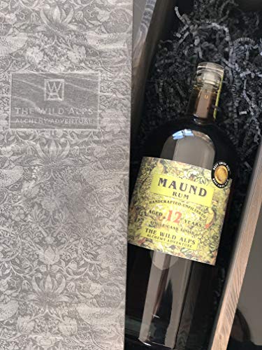 MAUND RUM "12 YEARS“ Ein vielfach ausgezeichneter Blend von 12 Jahre in der Karibik in Bourbonfässern gereiftem Jamaica Rum mit einem „Alpine Finishing“. 1.500 ml Flasche in Geschenkkarton) – Bild 4