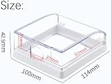Hsthe Sea 2PCS Universal Waterproof Socket Box 86 Type Wall Switch Cover view 2