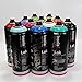 Ironlak 400ml Popular Colors Set of 12 Graffiti Street Art Mural Spray Paint