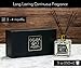 Reed Diffuser Gift Set, Natural Essential Oil Long Lasting Fragrance 5 oz; Aromatherapy Air Freshener; Thai Jasmine Bamboo (+Other Scent Options Available) w/Glass Bottle & Rattan Reeds