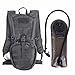 Unigear Tactical Hydration Pack Backpack 900D with 2.5L Bladder for Hiking, Biking, Running, Walking and Climbing (Black Camo)