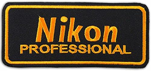 Nikon Embroidered Iron on Patch