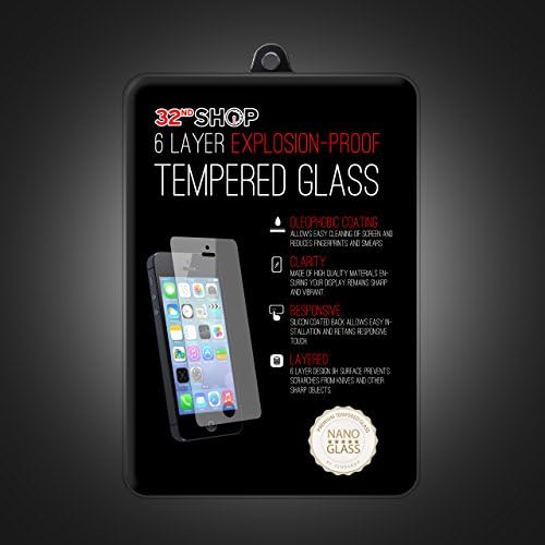 32nd® Tempered Armoured Glass Screen Protector for BlackBerry Z10