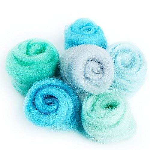 3 Colors+Roving+Felting+Discovering+DIY