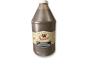 OLD FLORIDA SAUCE CO. Bear & Burton's W Sauce, 64oz Jug (Original)
