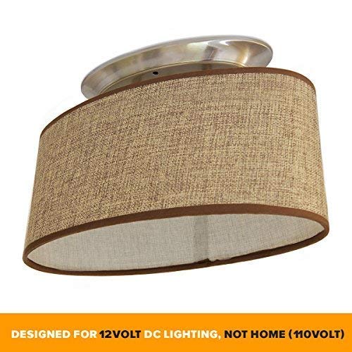 Dream lighting LED 12Volt DC Fabric Light Fixtures/Vintage Dining