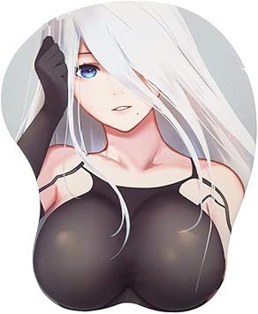 Anime Girl 3d Mouse Pad