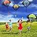 Yo-fobu 6 Pack Throwing Parachute Men Toss It Up and Watch Landing Outdoor Color Funny Free Flying Novelty Toys for Kids Parachute Games