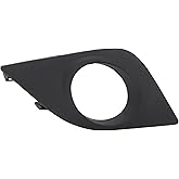 RATCHROLL Front Right Fog Light Grill for Toyota Corolla 2014-2016 Front Lower Bumper Fog Light Cover Inserts No.8148102330 ABS 1 Pc