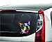 Enjoy It Dean Russo Boston Terrier Car Stickers, Outdoor Rated Vinyl Sticker Decals for Windows, Bumpers, Laptops or Crafts - 2 Pieces