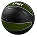 SPRI Xerball Medicine Ball Thick Walled Durable Construction with Textured Surface, Olive Green, 20-Pound