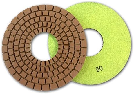 7 Con Shine Dry Wet Diamond Polishing Pads 50 Grit Amazon Com