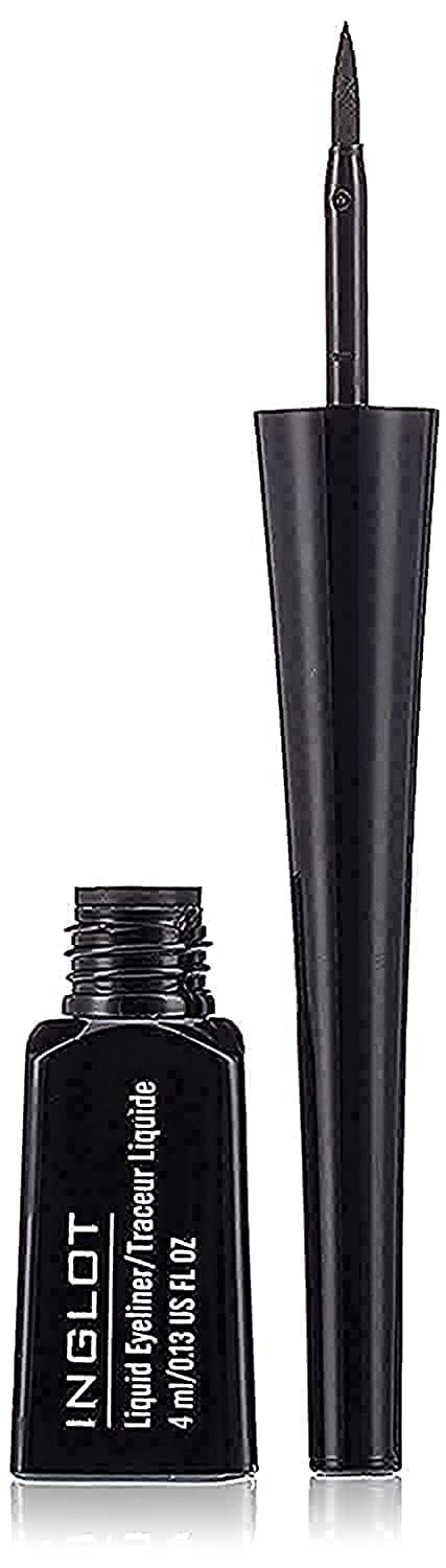 Inglot Liquid Eyeliner - Waterproof eyeliner with intense colour | Precise application and long-lasting effect | Liquid formula for expressive and long-lasting eye make-up | 4 ml | 25