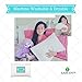 LANCON Kids Toddler Pillow with Pillowcase White 13 x 18, 100% Cotton, Premium Quality, Soft Hypoallergenic & Machine Washable. Perfect Small Pillow for Kids Age 2+