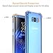 COMSOON Compatible with Galaxy S8 Plus Case, [Drop Cushion] [Crystal Clear] Soft PC TPU Bumper Slim Protective Case Cover with Raised Bezels (Clear)