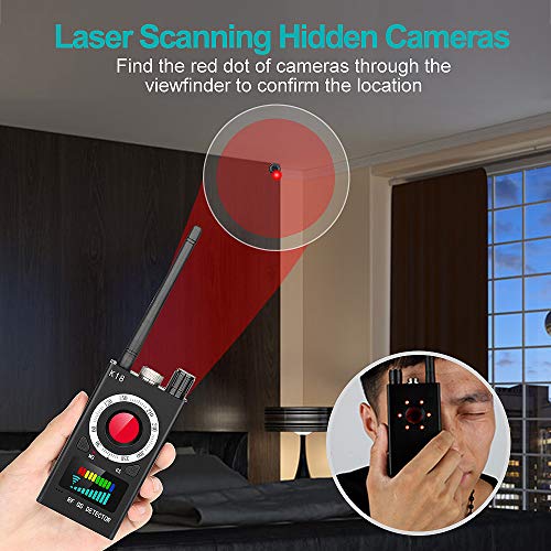 Anti Spy RF Detector, Camera Finder Bug Detector, GPS Detector, Signal