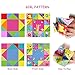 Valentine Cootie Catcher Game, Valentines Day Cards for Kids - Pack of 28 Cards with 4 Different Patterns