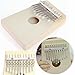 Luvay Kalimba Thumb Piano Mbira, Finger Piano African Instrument (10Keys-Beige)