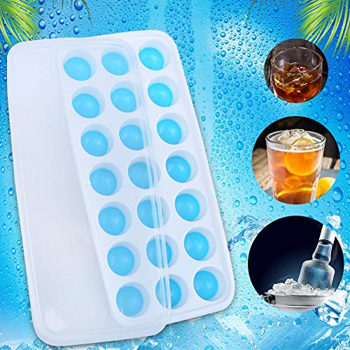 shuxuanltd EiswüRfel Wiederverwendbar EiswüRfelbehäLter Ice Cube EiswüRfel BehäLter EiswüRfelform Groß EiswüRfelform Mit… – Bild 5