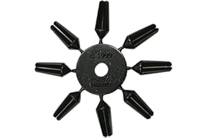 Essivox 40Pcs Black Dart Flight Protectors Darts Savers Accessories for Darts Tail Wing Protective Tip Replacement