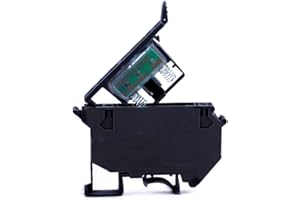 AEREXIER 5pcs UK5-HESI (UK5RD) LED indicated DIN Rail Fuse Holders Disconnect Terminal Blocks Screw Clamp DC 24V with RO55 5x25 Fuse - Black