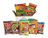 Mexican Candy Assortment Box Includes Vero Mango Chili Lollipops And Jovy Assorted Chili Flavored Candy
