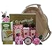 Sweet & Stylish Peony Spa Bath and Body Gift Basket