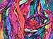 Sari Pure Silk Ribbon Yarn Multi Sunset-Recycled Sari Silk Yarn