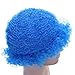 Fluffy Afro Synthetic Clown Wig for Men Women Cosplay Anime Party Christmas Halloween Fancy Funny Wigs (Blue)