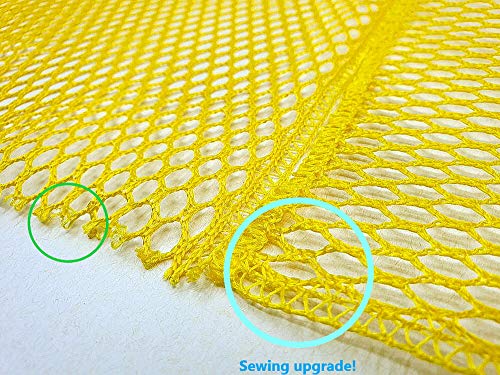 Olivia-Tree-Dish-Washing-Net-ClothScourer-100-Odor-FreeQuick-Dry-No-More-Sponges-with-Mildew-Smell-Perfect-Scrubber-for-Washing-Dish-11-by-11-inches-Basic-Yellow-3pcs