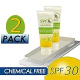 SPF Rx Natural Facial and Body Sunscreen, 4 Ounce