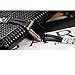 Secbolt 42mm/44mm/45mm Leather Bands Compatible with iWatch Band Series 9/8/7 45mm, 4/5/6 44mm, Series 3/2/1 42mm, Handmade Vintage Leather Bracelet, Hollowed Black