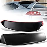 HK5 2002-2006 Acura RSX ABS Plastic Black Rear Roof Spoiler Window Visor Wing