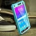 E LV Case for Galaxy Note 4 Case Shock Absorption/HIGH Impact Resistant Full Body Hybrid Armor Protection Defender Case Cover for Samsung Galaxy Note 4 - [Mint/Turquoise]