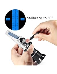 Medidor de Brix refractómetro, v resourcing portátil Mano Held Refractómetro para contenido de azúcar Prueba, 1