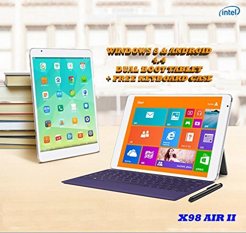 9 7 Teclast X98 Air Ii Dual Boot Intel Z3736f 2 16ghz Quad Core Tablet Pc 48x1536 Screen 2gb 32gb Androind And Windows 8 1 Free Keyboard Case Amazon Co Uk Computers Accessories